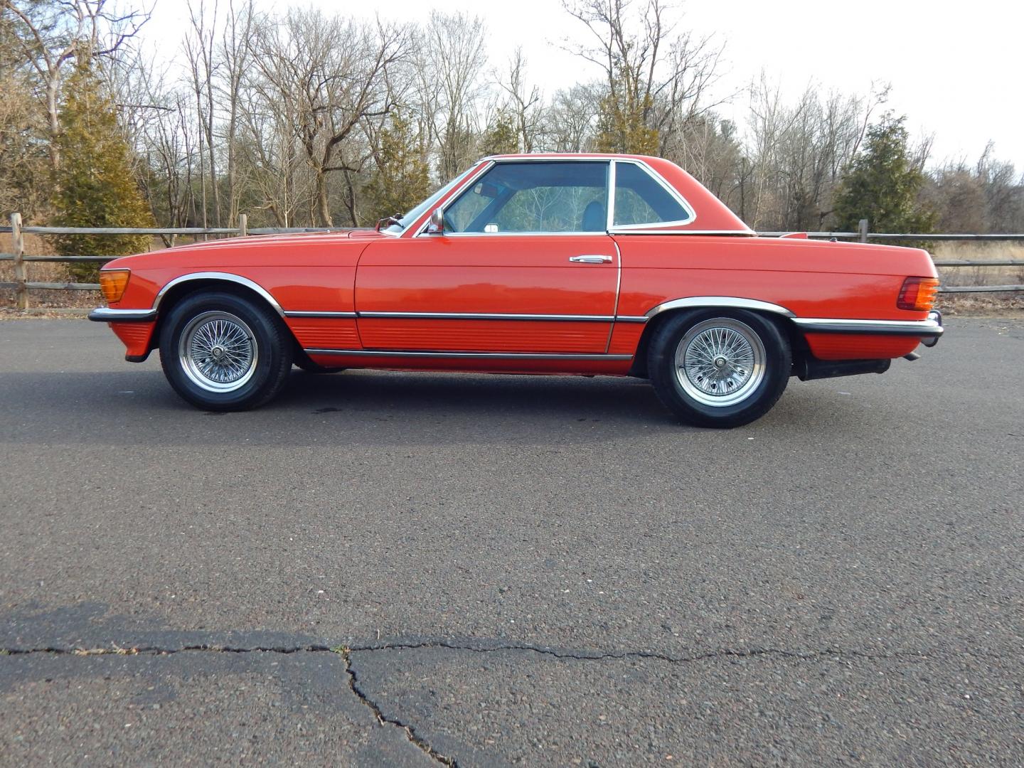 1972 Signal Red /Black Leather Mercedes-Benz 450SL 450SL (10704412000) with an 4.5L V8 engine, Automatic transmission, located at 6528 Lower York Road, New Hope, PA, 18938, (215) 862-9555, 40.358707, -74.977882 - Here we have a beautiful 1972 Mercedes 450SL. Options include: black leather, hard top and soft top, AM/FM/TAPE radio, parking lights, VDO Klenzle clock, Berger Mangel stamped 15 inch wheels with 4 Kelly Navigator 800S tires. This vehicle comes with a car cover and a list of records of work done to - Photo#1